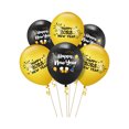 thumbnail image 4 of Black, Gold Happy New Year Balloons 20 pcs for New Years Eve Party Props Home Decoration Emulsion Balloon 12 Inch, 4 of 5