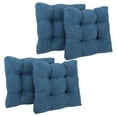 thumbnail image 3 of Blazing Needles Microsuede Tufted Chair/Rocker Cushion (Set of 4), 3 of 4