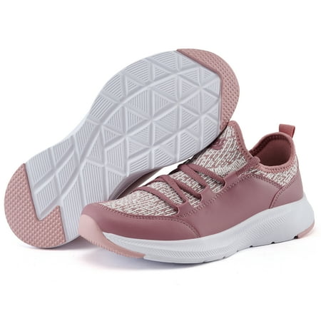 

TIOSEBON Women s Casual Walking Lightweight Breathable Running Shoes Pink US9.5