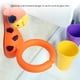 thumbnail image 3 of Cateissary Soporte para cepillo de con dibujos de León, jirafa, cebra, fácil de limpiar, moderno, antideslizante, ahorra espacio, resistente al Juegos de accesorios de baño, 3 of 6