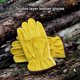 thumbnail image 3 of Eigraketly 1 par de guantes de cuero de doble capa con orificio para colgar, guantes de soldadura elásticos resistentes al calor para acampar, accesorio Type2 NO2 Eigraketly OD021852-01, 3 of 6