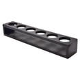 thumbnail image 2 of Wooden Rack Whisky Glass Holder Mugs Holder Glassware Free Standing 6 Hole Black, 2 of 6