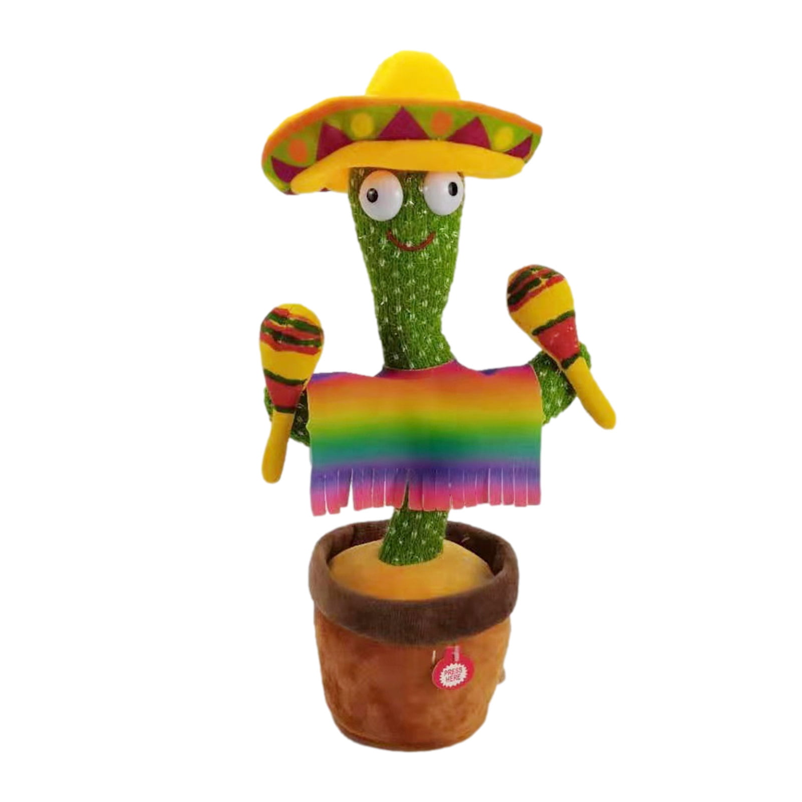 Cactus Ornaments Decoration Electronic Dancing Singing Cactus Toys Home Deco 