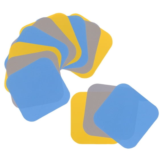 Soimiss Nonslip Rubber Jar Opener Grip Pad Multi 12Pcs