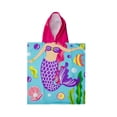 thumbnail image 3 of TOALLA TIPO PONCHO PARA BEBA DIBUJO DE SIRENA SUGAR GIRLS  133362, 3 of 7