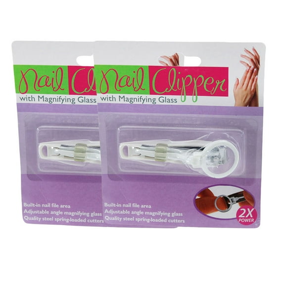 Nail Clipper with Magnifying Glass