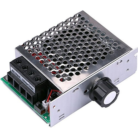Yeeco AC 110V 10000W SCR Electronic Voltage Regulator Motor Speed Control Thermostat Governing Governor dimmer