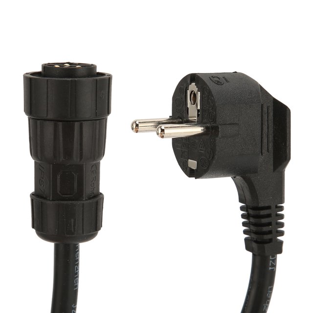Cable De Alimentación De CA, Cable De Extensión Solar Grueso Resistente Al Sol A Prueba De Polvo Para Sistemas De Generación De Energía