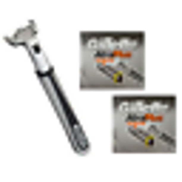 Gillette Atra Plus Razor Handle (Vector) + 20 Gillette Atra Plus Blades