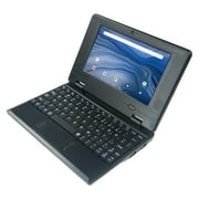 CHIBBS 7 Netbook Laptop, Linux-Android 12, Quad Core, 2GB, 32GB SSD, Black