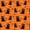Orange Black, variant on Manfei Cute Pet Blackout Curtains, Cartoon Cup Kitten Window Curtains Pack of 2 (38x45 Each), Pink