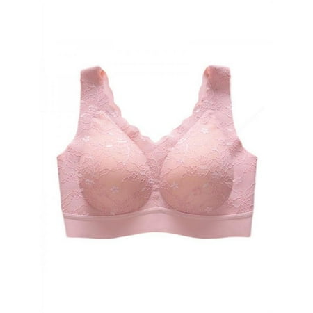 

EleaEleanor 3D Wireless Contour Bra Padded Lace Push Up Brassiere Women Daily Bras