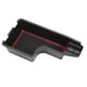 thumbnail image 3 of Organizador de Consola de la Consola Center ABS ABS ReMAZO DE LA CAJA DE ALMACENAMIENTO DEL REPOSABRAZOS DE ACABADA MATE PARA RAIZE 2019+Red Pad Edge, 3 of 7