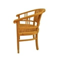 thumbnail image 2 of Anderson Teak Captain Contemporary Teak Armchair in Natural Finish, 2 of 4