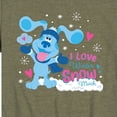 thumbnail image 3 of Blue's Clues & You! - I Love Winter Snow Much - Toddler And Youth Short Sleeve Graphic T-Shirt, 3 of 5