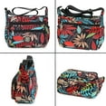 thumbnail image 3 of Forloe Nylon Printed Crossbody Purse Bags for Women Travel Pocketbooks Shoulder Bag, 3 of 5