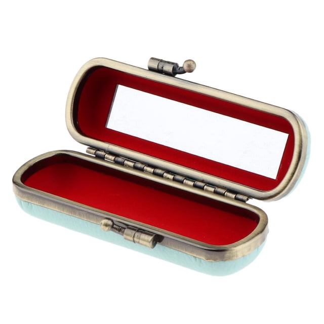 Caja de Maquillaje de Lápiz Labial Recipientes de Pintalabios Caja con Colcomx Estuche para guardar lápiz labial
