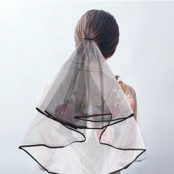 PTOOTP Wedding Bridal Veil with Comb Classic Gauze 1Pack Memory Capture Women Wedding