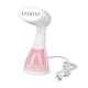 thumbnail image 2 of Plancha de vapor compacta de viaje rosa, plancha de vapor eléctrica portátil, cepillo de vapor pequeño, plancha con enchufe estadounidense de 110-125V, 2 of 5