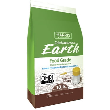 Harris Products Group Diatomaceous Earth Food Grade Natural Insect Killer; 10.5 lbs