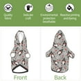 thumbnail image 6 of Haiem Halloween Gnome for Winter Dog Hoodie Sweatshirts with Pockets Warm Dog Clothes for Small Dogs Chihuahua-Large, 6 of 7