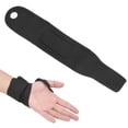 thumbnail image 4 of Muñequera deportiva, correas de soporte para muñeca, envolturas para ciclismo, correr, Fitness, gimnasio, bandas de mano, negro completo, 4 of 14