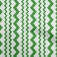 thumbnail image 1 of oneOone Polyester Spandex Green Fabric Vertical Chevron Craft Projects Decor Fabric Printed By The Yard 56 Inch Wide, 1 of 4