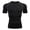 Dark Gray, variant on Men's Workout T-Shirt, Compression Fit Quick-Dry Short Sleeve Round Neck Athletic Top for Running, Basketball, Gym Training, and Fitness Activities, Moisture-Wicking Performance Shirt White M