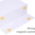 thumbnail image 3 of Magnetic Gift Box with Lid White 14.2 x 9.5 x 4.3 Inches Easy Assemble Foldable Gift Cardboard Box Storage Boxes for Present Christmas Birthdays Weddings, 3 of 9