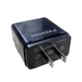 thumbnail image 2 of Cargador Turbo 68W Moreka CC24 3 puertos 22.5W QC 3.0 Negro, 2 of 6