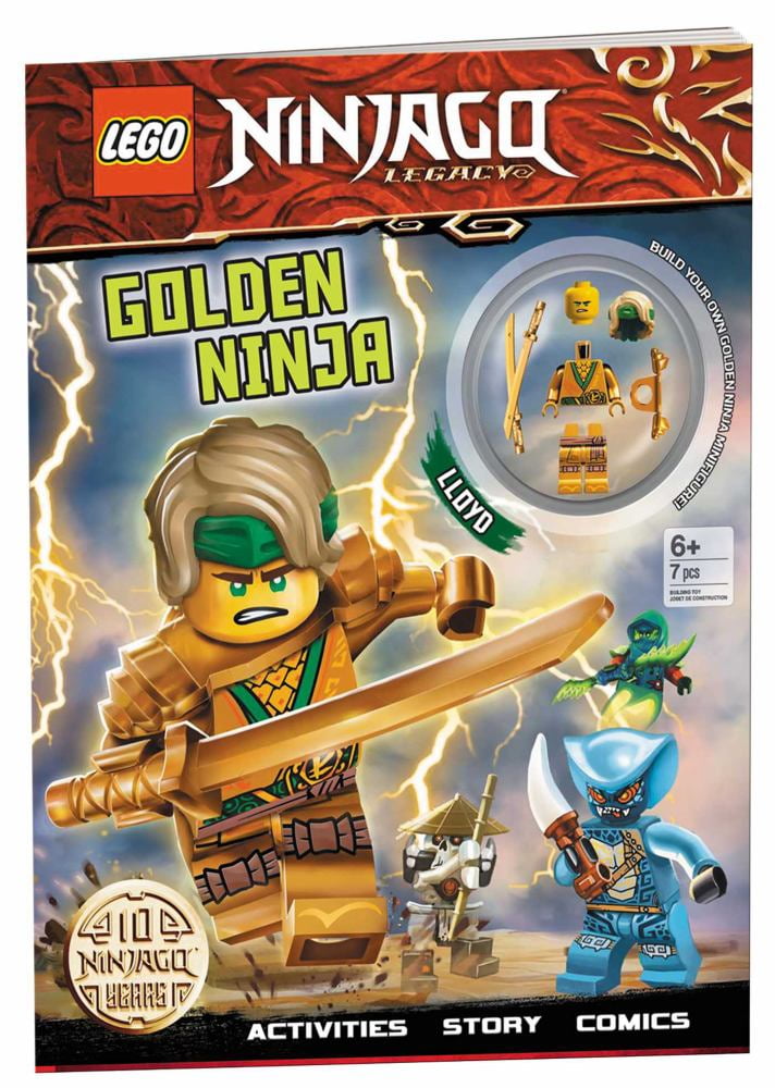 LEGO NINJAGO Collection: 10 Book Box Set with Minifigure