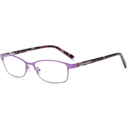 Hard Candy Womens Prescription Glasses, HC21 Matte Dark Purple