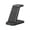 black, variant on 3-in-1 Magnetic Wireless Charging Station Stand, 15W Fast Charger with Indicator & Type-C Cable for iPhone, Apple Watch and AirPods Series, CE & RoHS Certified Multi-Device Charging Holder,WHITE