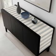 thumbnail image 5 of Blue Striped Table Runner 120 Inches Long, Modern Farmhouse Stripes Rustic Kitchen Coffee Dining Table Decoration for Home Party Birthday Wedding Home Decor 13x120 Inches, 5 of 8