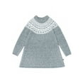 thumbnail image 2 of Modern Moments by Gerber Toddler Girl Raglan Sleeve Sweater Knit Dress, Sizes 12M-5T, 2 of 9