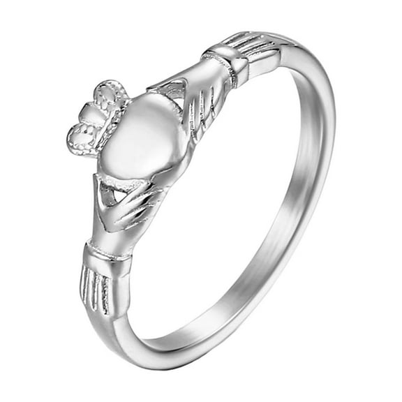 Traditional Irish Claddagh Rings Representing Commitment and Devotions for Weddings Anniversaries and Daily Wear