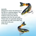 thumbnail image 4 of Coollooc Fishing Lure 3D Eyes Biomimetic Lure Soft Bait Soft Bait Swim baits Plastic Lure Tackle 12 Colors, 4 of 5