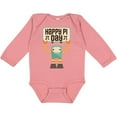 thumbnail image 3 of Inktastic Happy Pi Day Robot Math Class Boys or Girls Long Sleeve Baby Bodysuit, 3 of 5