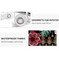 thumbnail image 5 of Boho Floral Botanical Shower Curtain Mid Century Morden Abstract Leaves for Chic Elegant Bathroom Decor Colorful Flower Shower Curtain for Bathroom with Hooks(72x72 Inch), 5 of 6