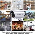 thumbnail image 3 of Fitnate 4 Packs Dummy Fake Security Camera CCTV Surveillance System with LED Red Flashing Light, 3 of 8