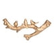 thumbnail image 4 of Ganchos de pared para toallas, gancho decorativo Ganchos de pared decorativos de pájaro dorado Ganchos de pared elegantes y modernos, 4 of 8