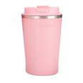 thumbnail image 1 of Tasse Isolée, Tasse à Café Isolée Grande Capacité Doublure en Acier Inoxydable pour l'École Blanc, Noir, Bleu, Vert, Rose, 1 of 8
