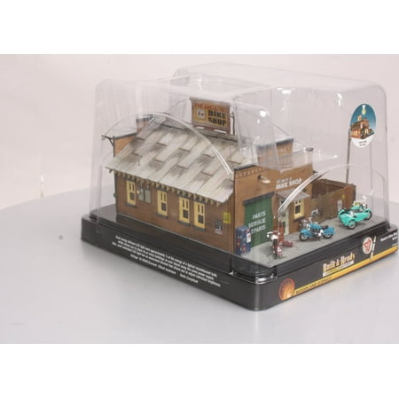 Deuce Cycle Shop Built up and Ready O Scale Multi-Colored