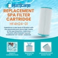 thumbnail image 2 of Hurricane Replacement Spa Filter Cartridge for PGS25P4 and Unicel 4CH-24, 2 of 8