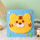 thumbnail image 5 of Embroidery Art Sewing Kit | Handcrafted Yarn & Nonwoven Fabric Materials | DIY Embroidery Painting Supplies | 21x21cm | Needle & Patch Included | Craft Set, 5 of 7