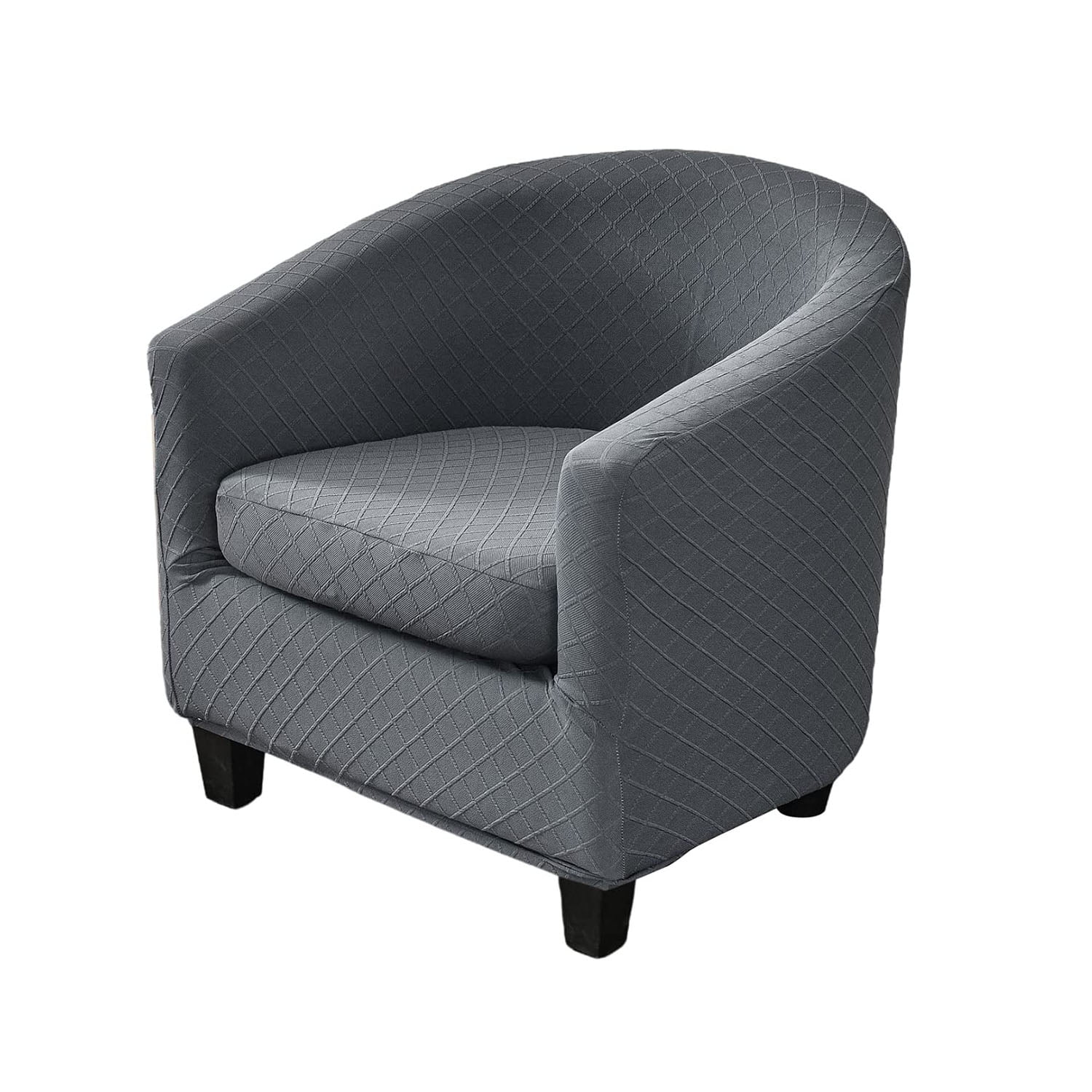 2 Piece Club Chair Slipcover Printed Tub Chair Slipcover Armchair