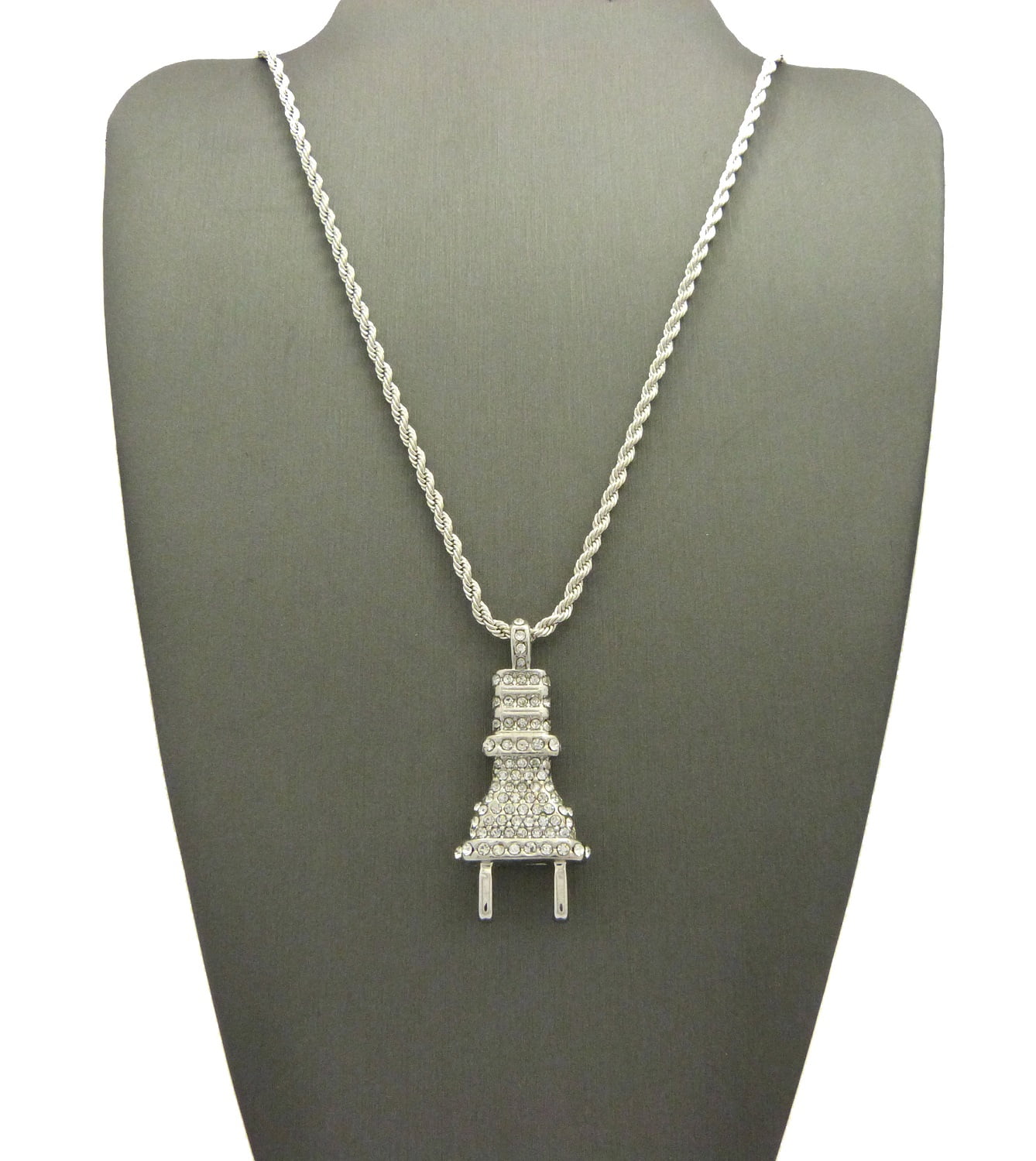 箱付★ 2WAY STONE LIKE SLIDE CHAIN NECKLACE 新品 2WAY STONE LIKE SLIDE CHAIN NECKLACE VINTAGE SILVER