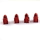 thumbnail image 5 of Tapas de vástago de válvula de neumático Scienceny 4 piezas color sólido Rojo, 5 of 6