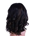 thumbnail image 3 of Yoofe Wigs Human Hair,Fashion Women's Sexy Full Wig Curly Wig Short Wig Styling Cool Wig Wave Wigs for Women Natural Color 1Pc,18 Inches, 3 of 6