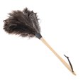 thumbnail image 1 of Ostrich Feather Duster,  Non-Electrostatic Wooden Handle Duster, For Cleaning Your Television, 1 of 8